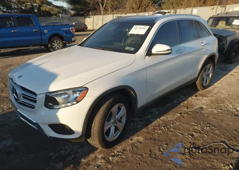2018 Mercedes-Benz Glc 300 4Matic из США, поврежденный, VIN WDC0G4KB4JV040713